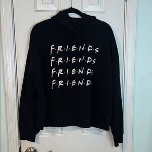 FRIENDS Black Hoodie Sweater